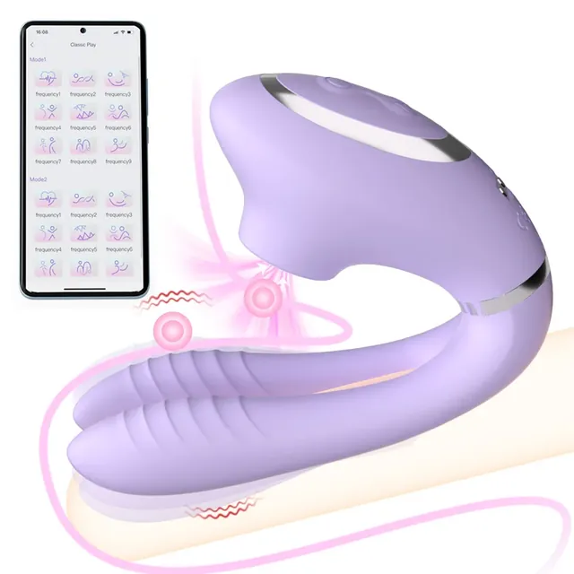 Smart Suction Vibrator UAE – Phone-Controlled Air Pulse