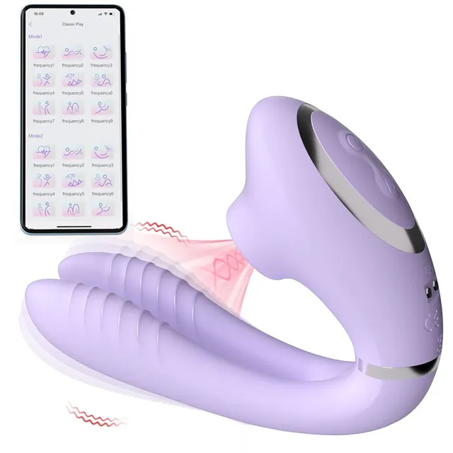 Smart Suction Vibrator UAE – Phone-Controlled Air Pulse