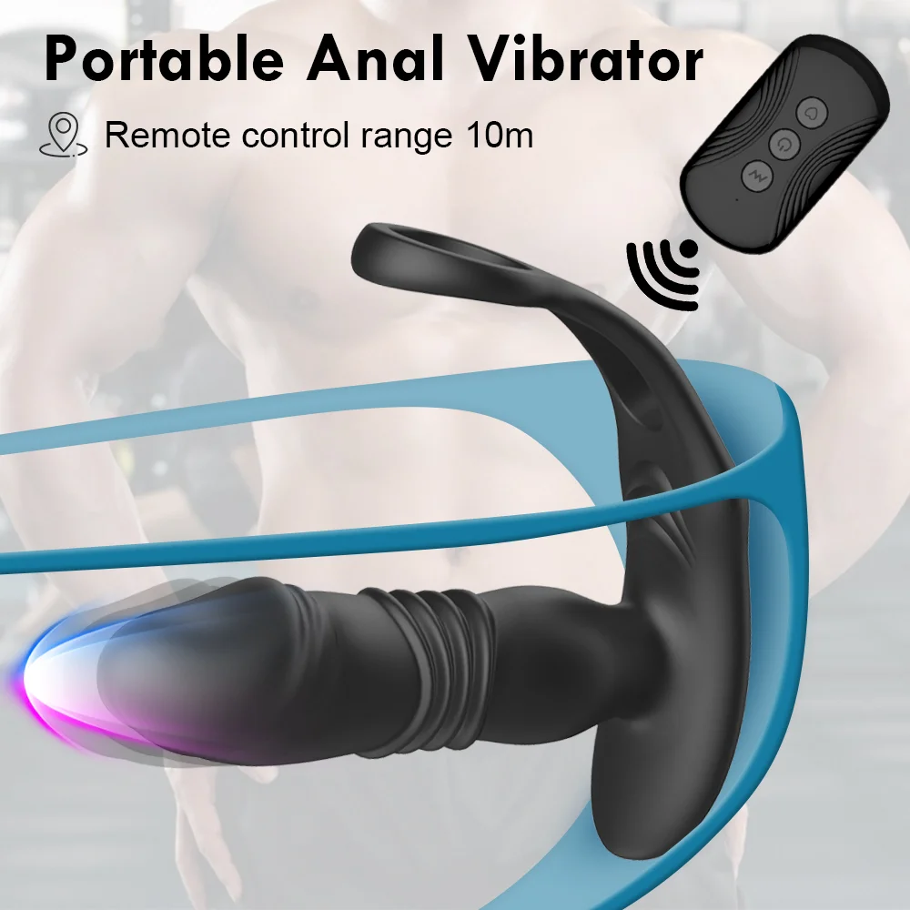 Retractable Anal Vibrator UAE – Dual Motor Silicone Device