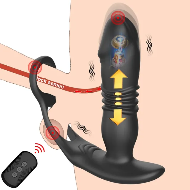 Retractable Anal Vibrator UAE – Dual Motor Silicone Device — photo 4