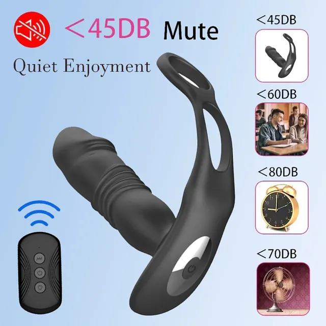 Retractable Anal Vibrator UAE – Dual Motor Silicone Device — photo 5