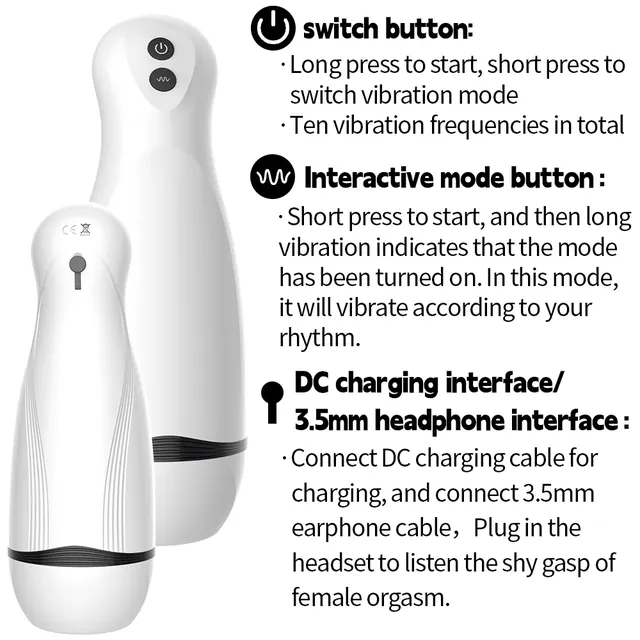 Vibration Sleeve Masturbator UAE – Electric Handheld Device — photo 7