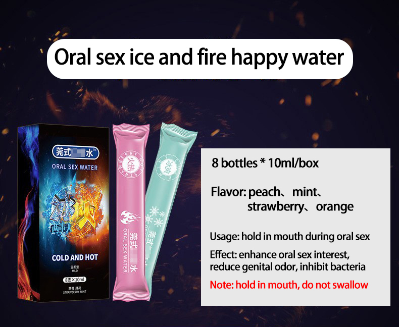 Flavored Intimate Gel UAE – Cooling & Warming 8 Pack