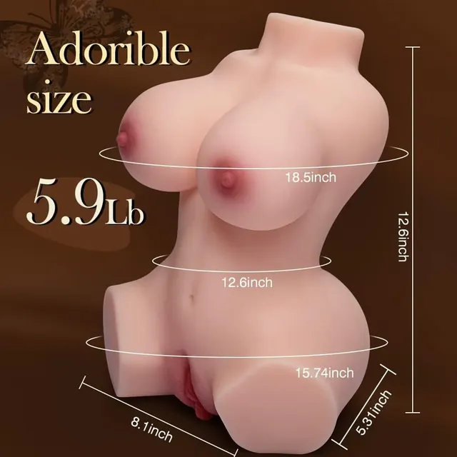 Half Body Torso Masturbator 2500g UAE – Real Feel Model — photo 7