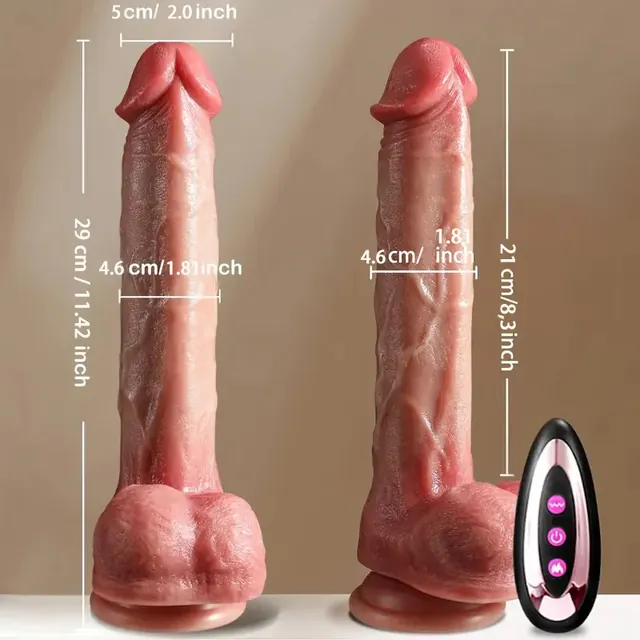 Heating Vibrating Dildo UAE – Telescopic Motion & Remote