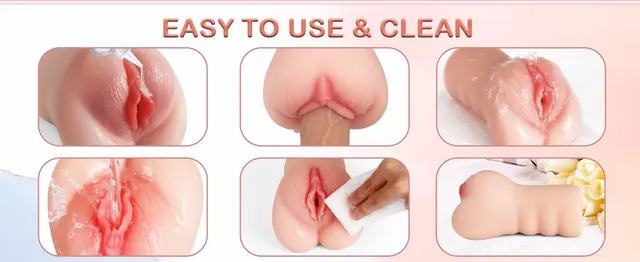 Soft Real Feel Masturbator 570g UAE – Dual Channel Device — photo 8