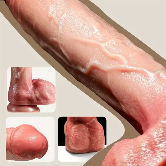 Realistic Silicone Dildo UAE – Soft Flexible Body-Safe Design — photo 5