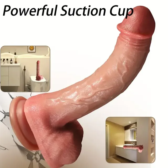 Realistic Silicone Dildo UAE – Soft Flexible Body-Safe Design — photo 6
