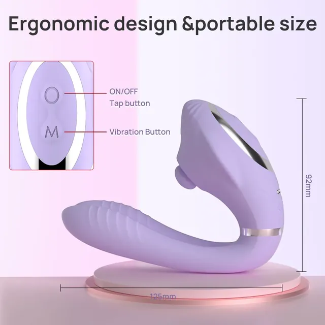 Remote App Control Vibrator UAE – Adjustable Dual Motion — photo 10