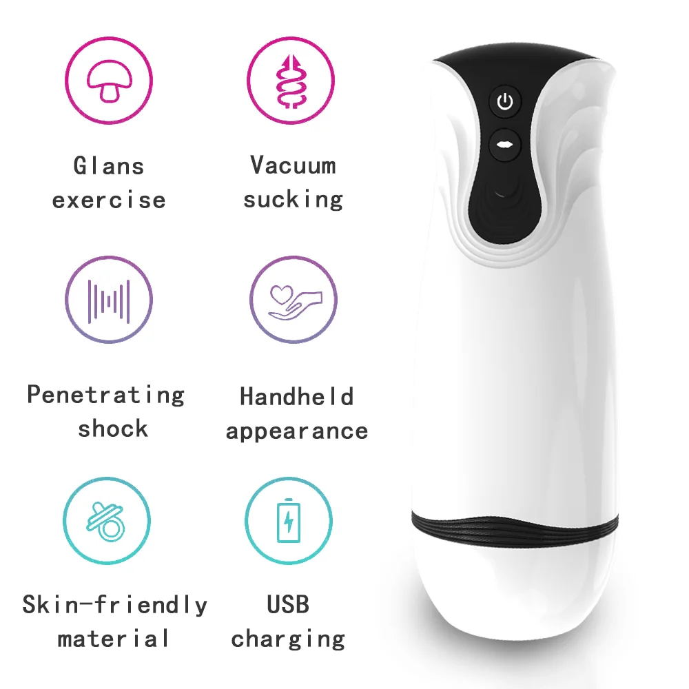 Air Pulse Suction Masturbator UAE – Vibration & Suction