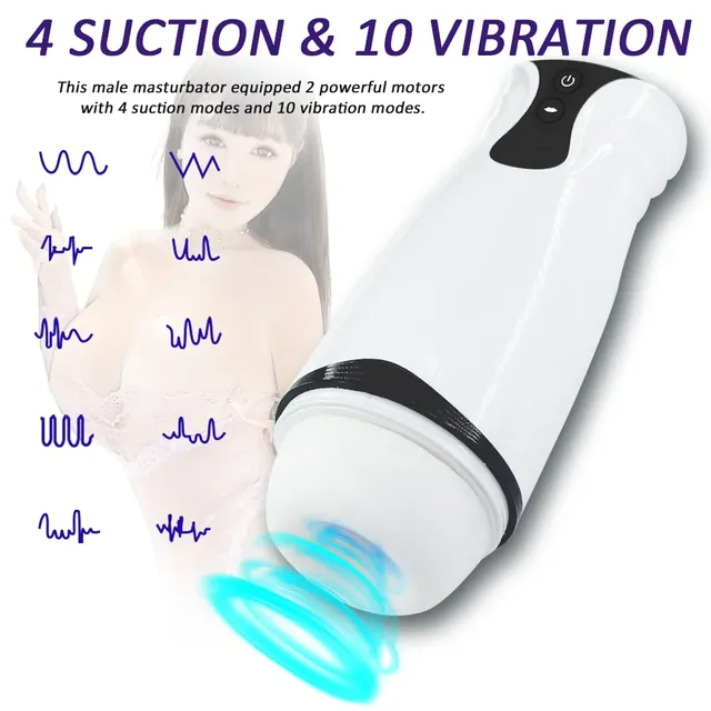 Air Pulse Suction Masturbator UAE – Vibration & Suction