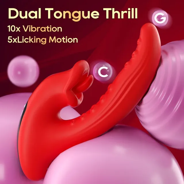 Tongue Licking Vibrator UAE – Soft Pulse Simulation Device — photo 5