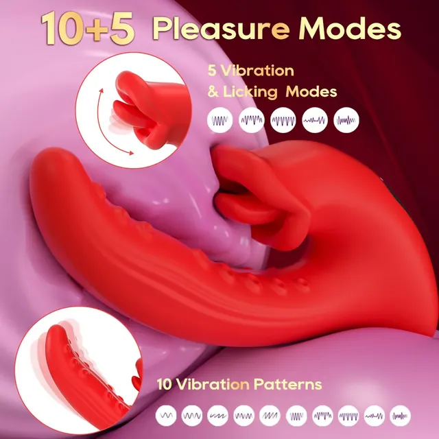 Tongue Licking Vibrator UAE – Soft Pulse Simulation Device — photo 7