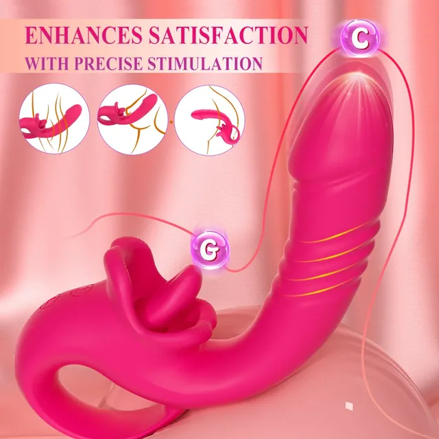 Triple Motor Thrusting Vibrator UAE – Adjustable Deep Motion — photo 5