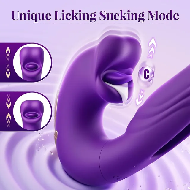 Triple Stimulation Vibrator UAE – Suction, Tapping & Vibration