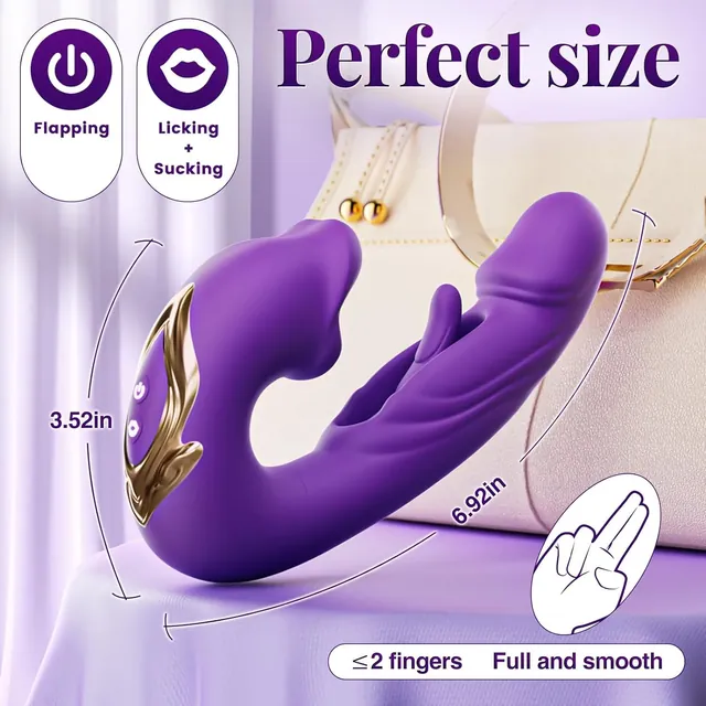 Triple Stimulation Vibrator UAE – Suction, Tapping & Vibration — photo 4
